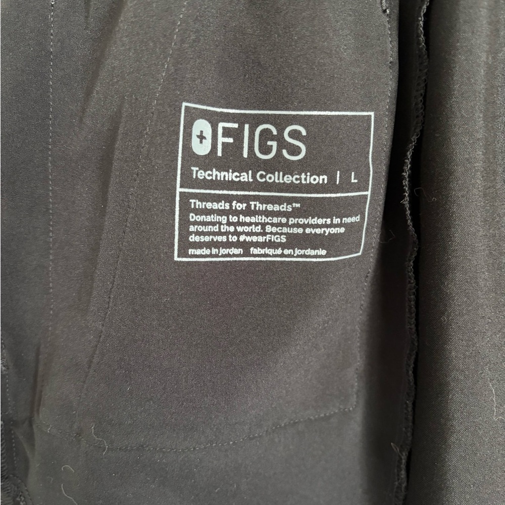 Figs Black Scrub Pants - Picture 6 of 7